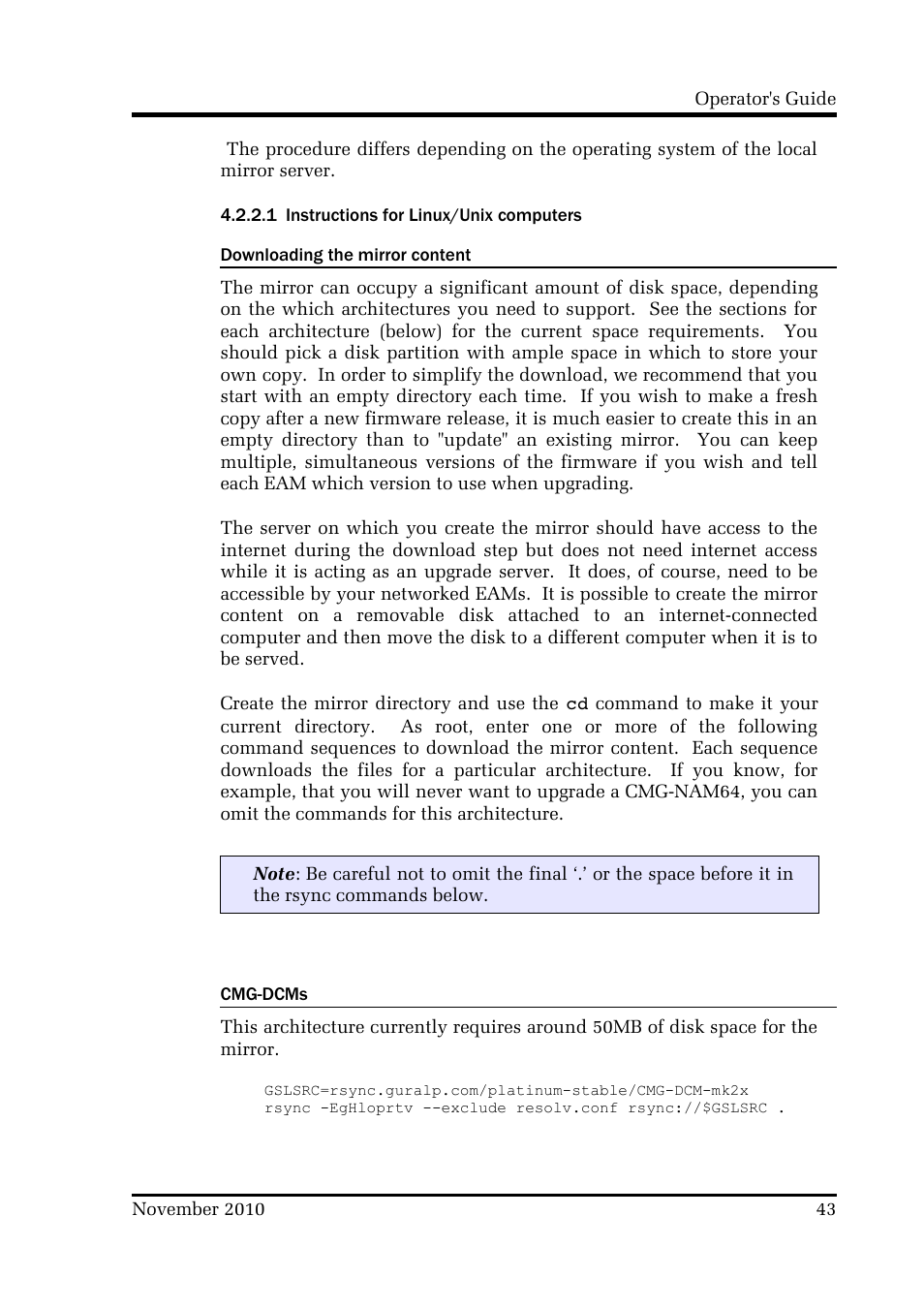 Guralp Systems CMG-DCM build <10,000 User Manual | Page 43 / 214