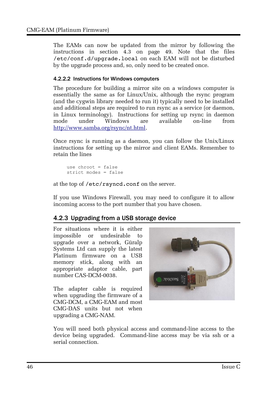 Guralp Systems CMG-DCM build <10,000 User Manual | Page 46 / 214