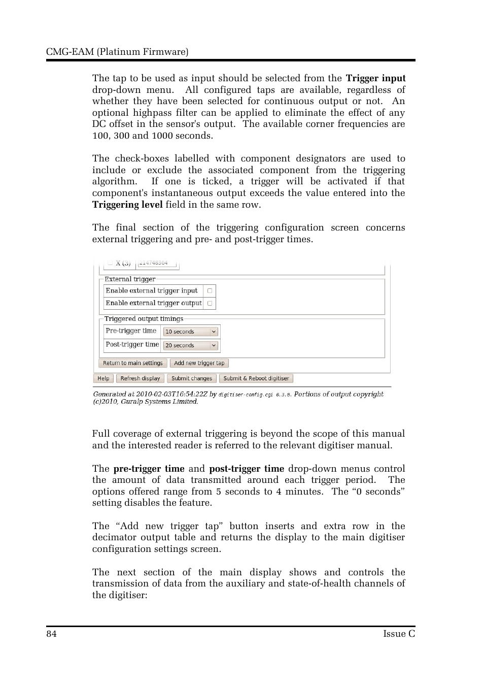 Guralp Systems CMG-DCM build <10,000 User Manual | Page 84 / 214