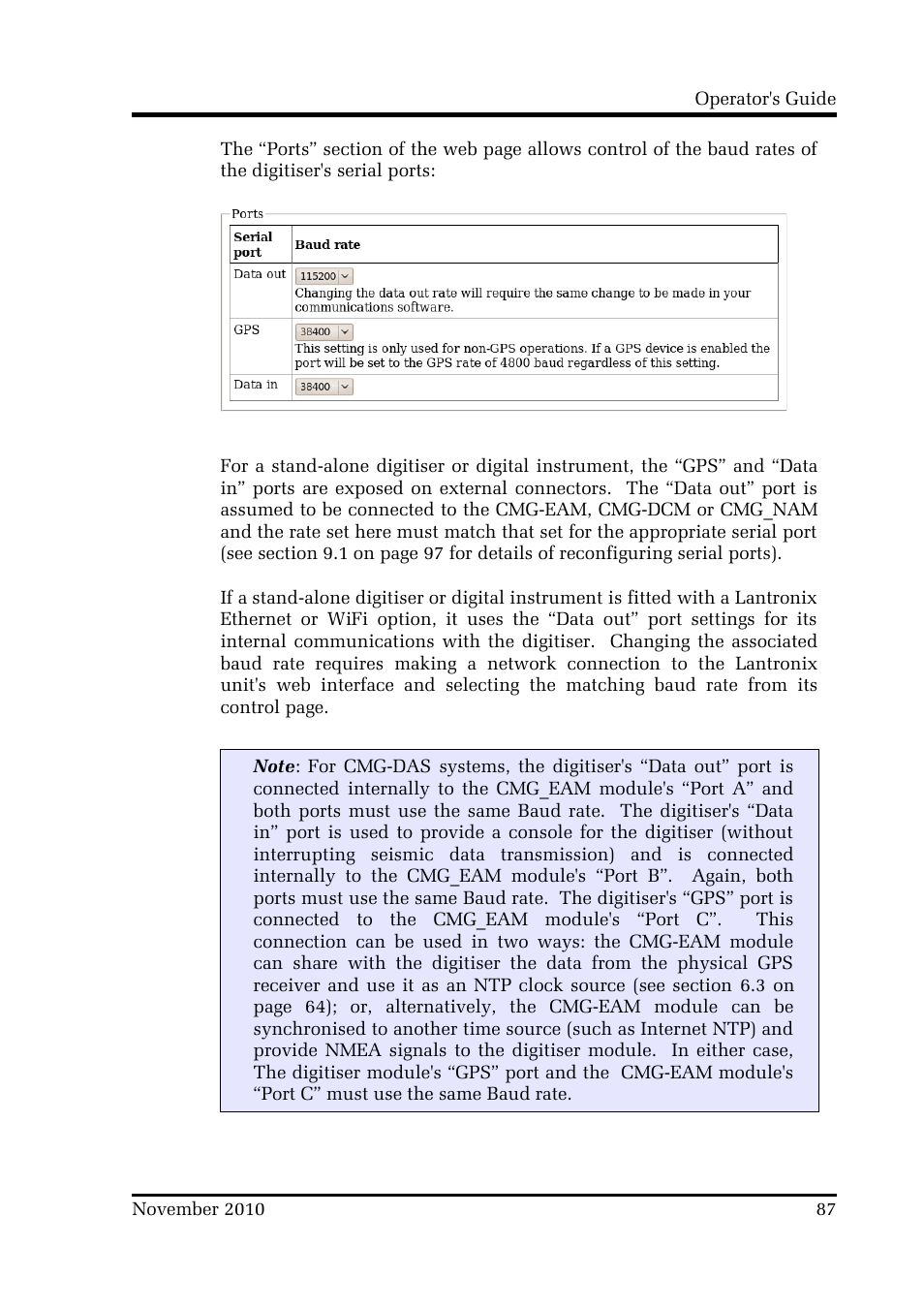 Guralp Systems CMG-DCM build <10,000 User Manual | Page 87 / 214