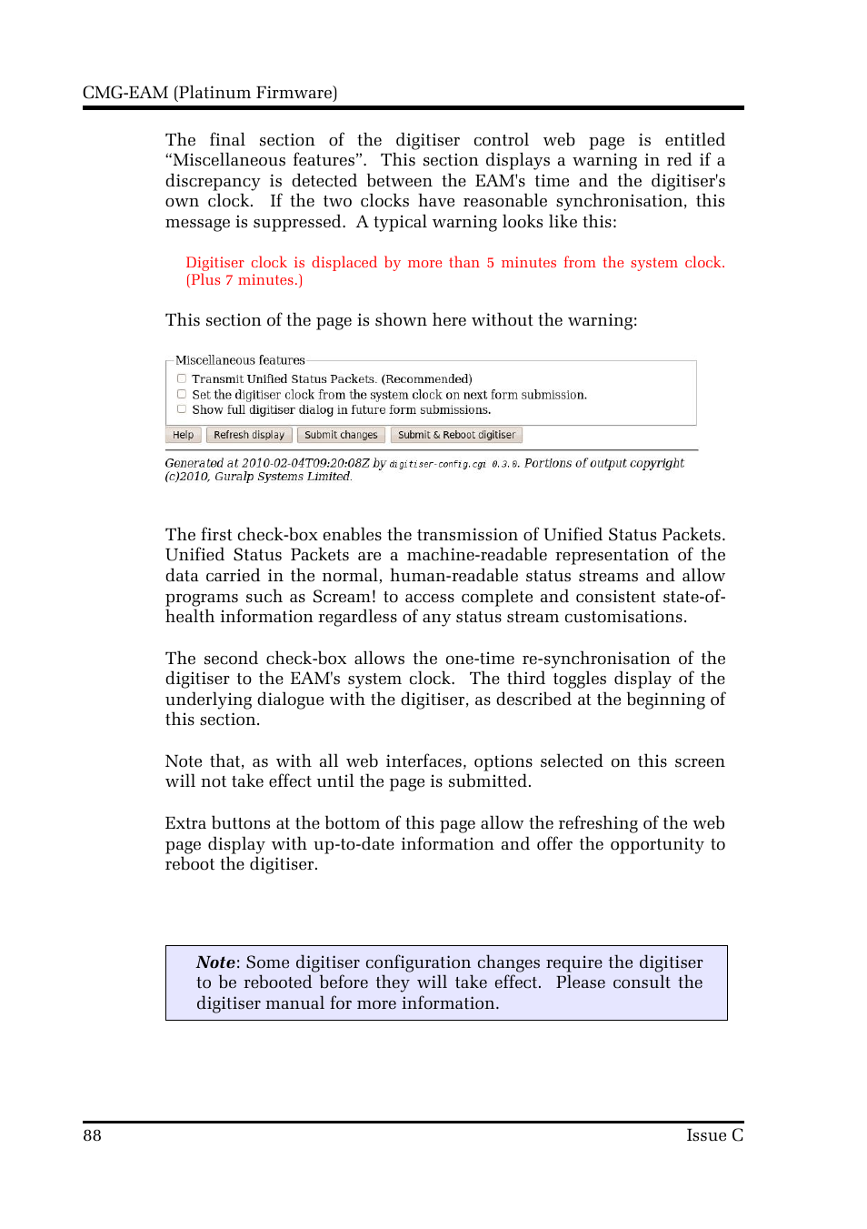Guralp Systems CMG-DCM build <10,000 User Manual | Page 88 / 214