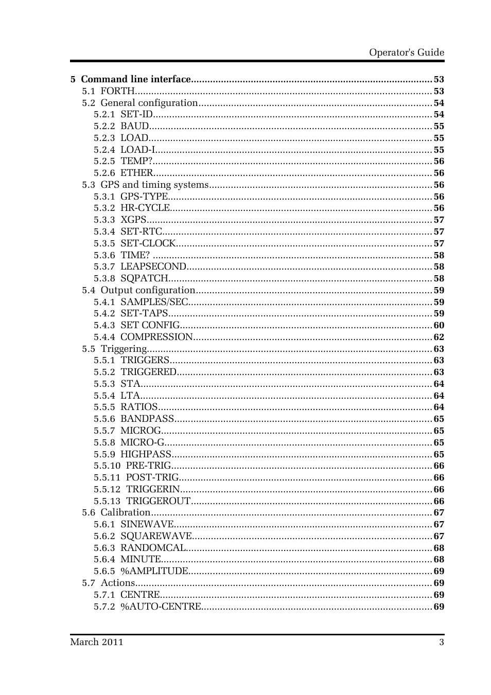 Guralp Systems CMG-CD24 User Manual | Page 3 / 117