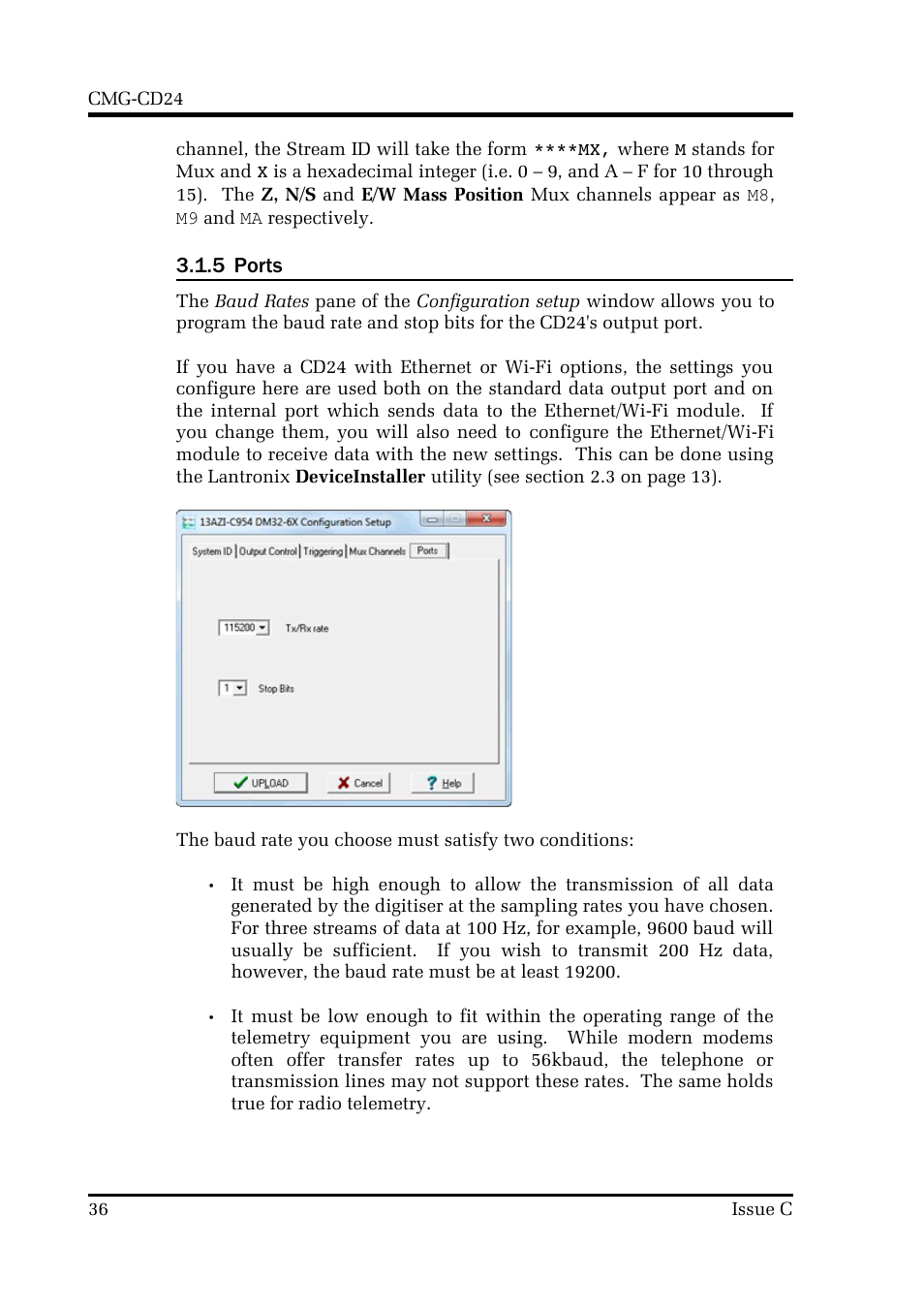 Guralp Systems CMG-CD24 User Manual | Page 36 / 117