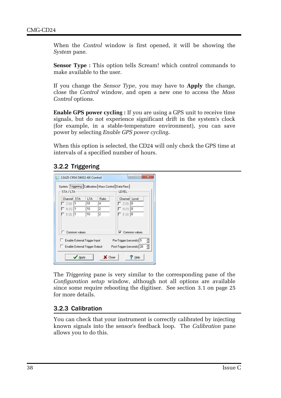 Guralp Systems CMG-CD24 User Manual | Page 38 / 117