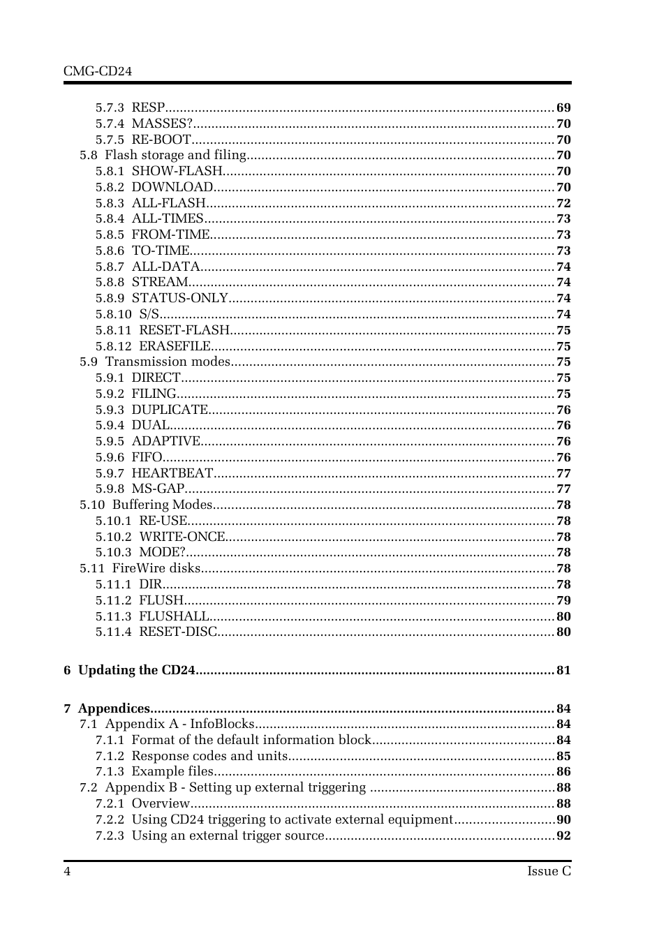 Guralp Systems CMG-CD24 User Manual | Page 4 / 117