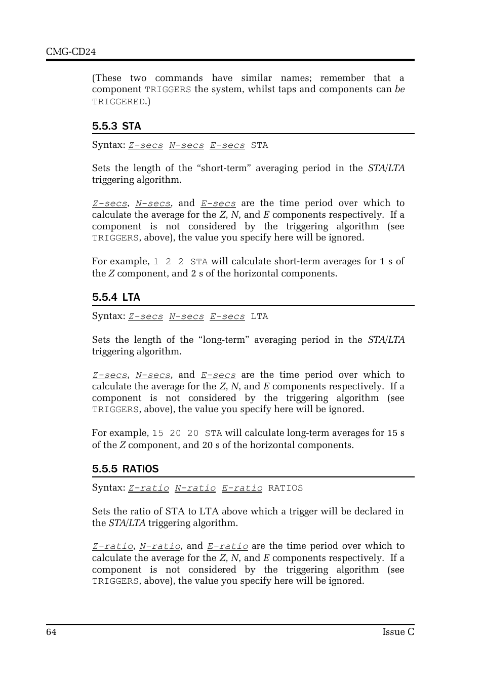 Guralp Systems CMG-CD24 User Manual | Page 64 / 117