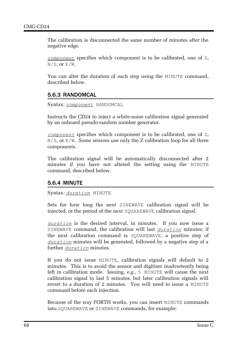 Guralp Systems CMG-CD24 User Manual | Page 68 / 117