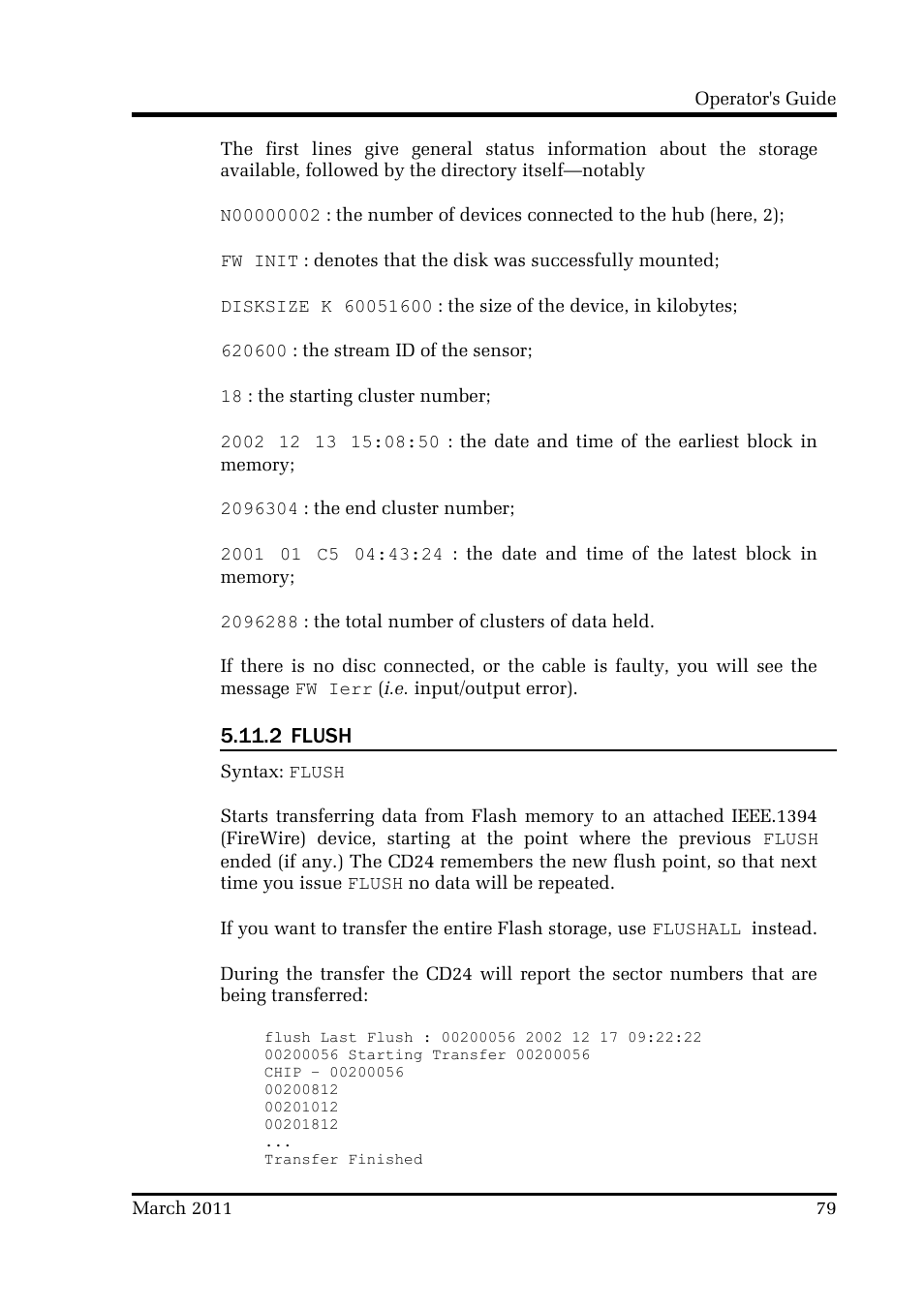 2 flush | Guralp Systems CMG-CD24 User Manual | Page 79 / 117