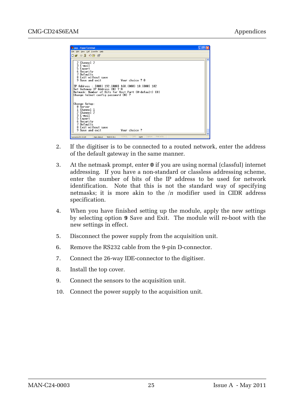 Guralp Systems CMG-CD24S6EAM User Manual | Page 28 / 42