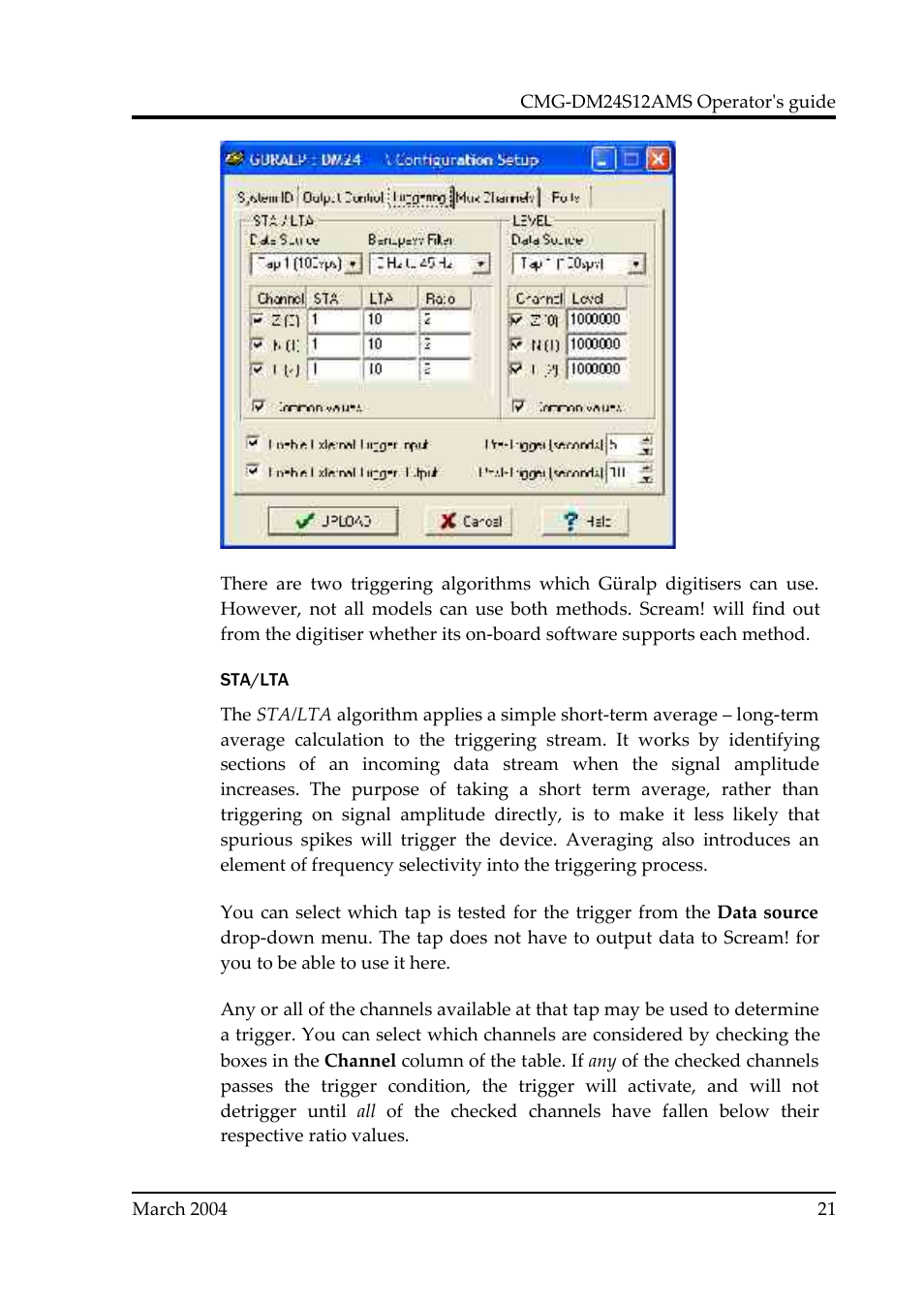 Guralp Systems CMG-DM24S12AMS User Manual | Page 21 / 79
