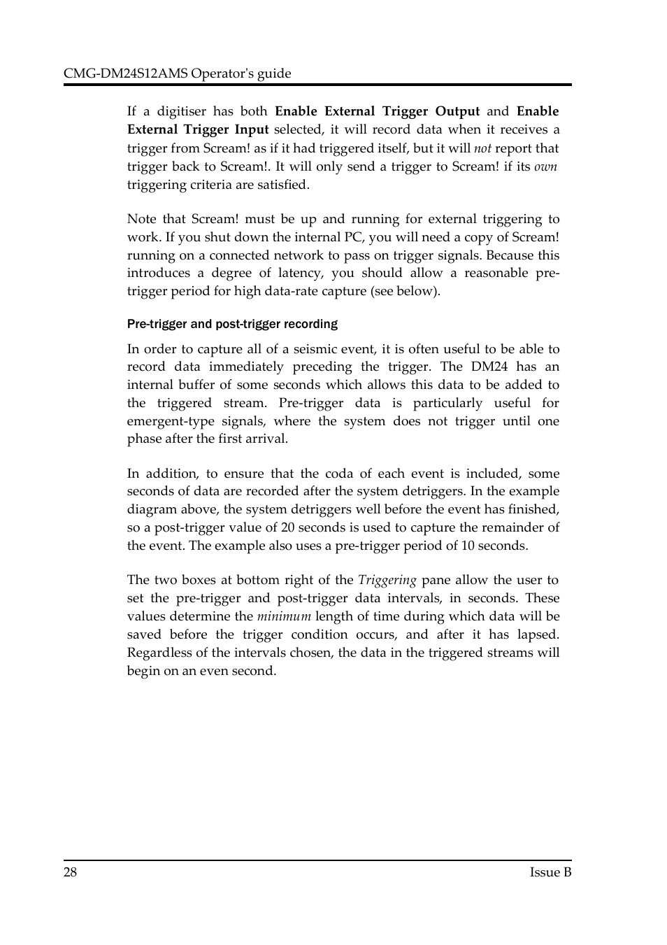 Guralp Systems CMG-DM24S12AMS User Manual | Page 28 / 79