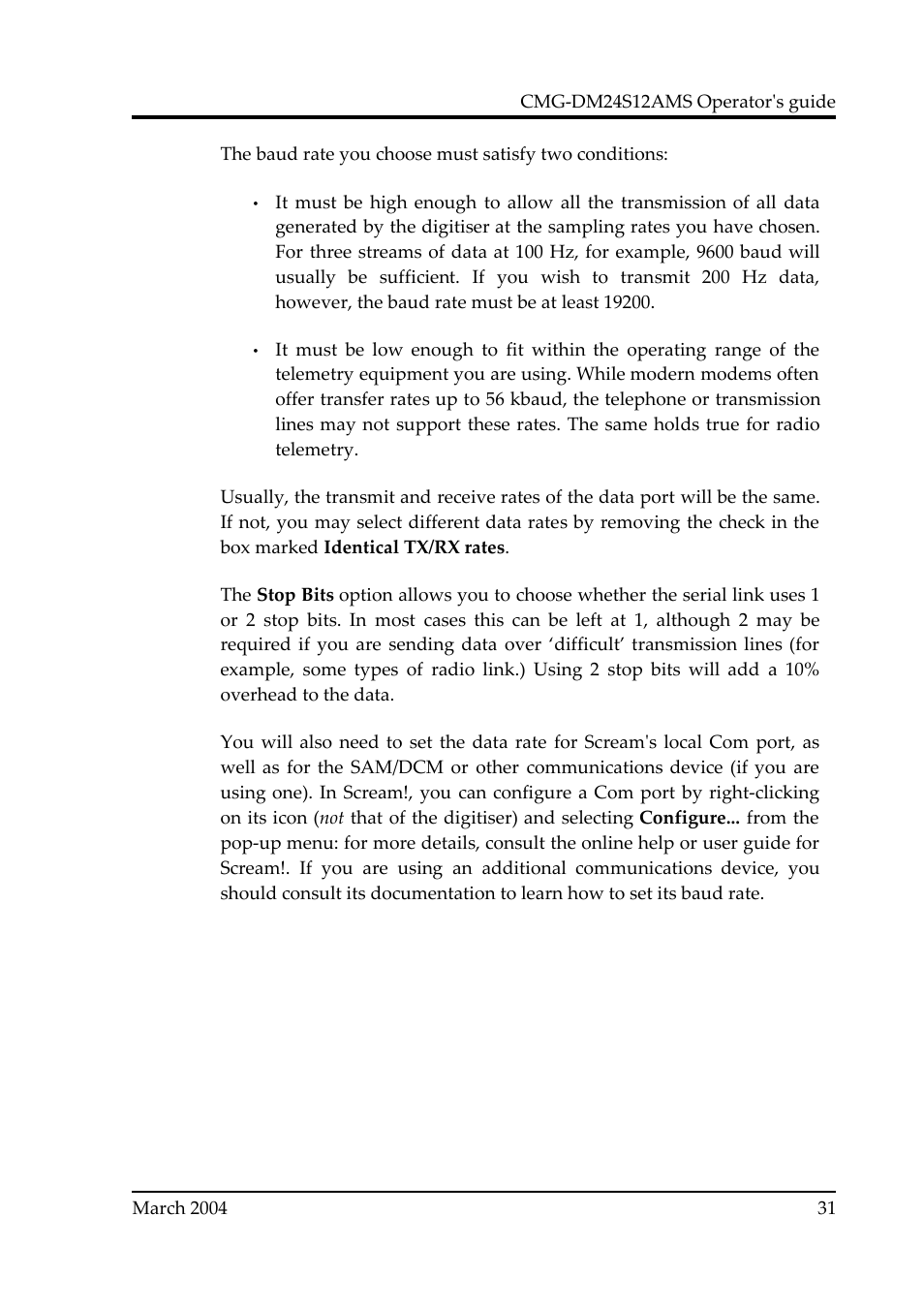 Guralp Systems CMG-DM24S12AMS User Manual | Page 31 / 79