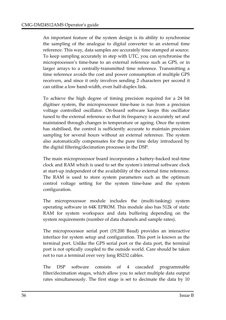 Guralp Systems CMG-DM24S12AMS User Manual | Page 56 / 79