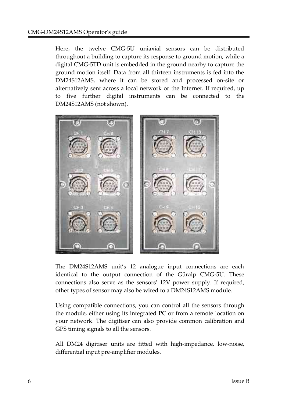 Guralp Systems CMG-DM24S12AMS User Manual | Page 6 / 79