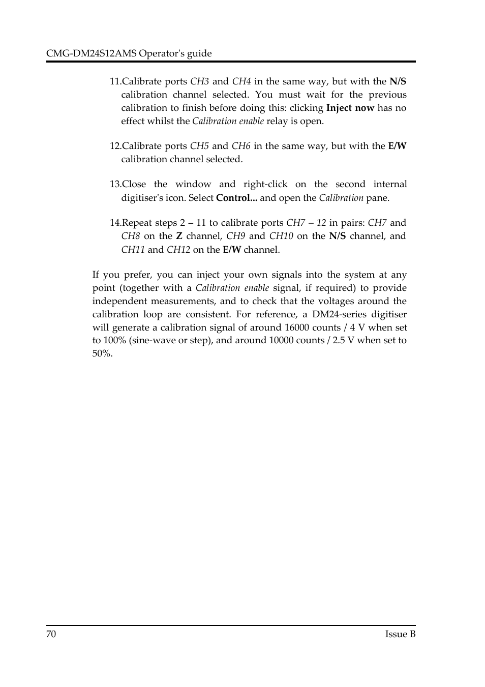 Guralp Systems CMG-DM24S12AMS User Manual | Page 70 / 79