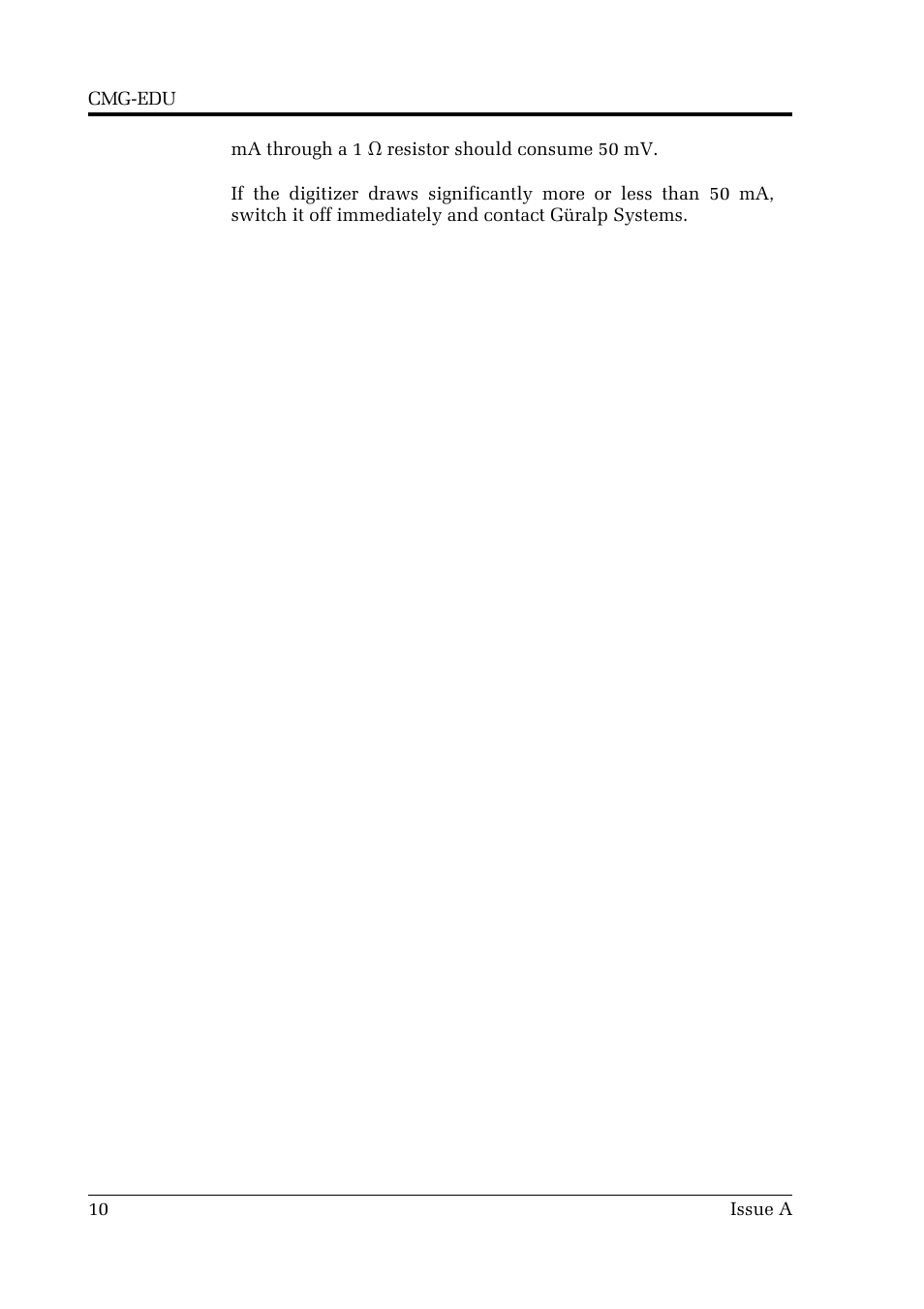 Guralp Systems CMG-EDU User Manual | Page 10 / 46