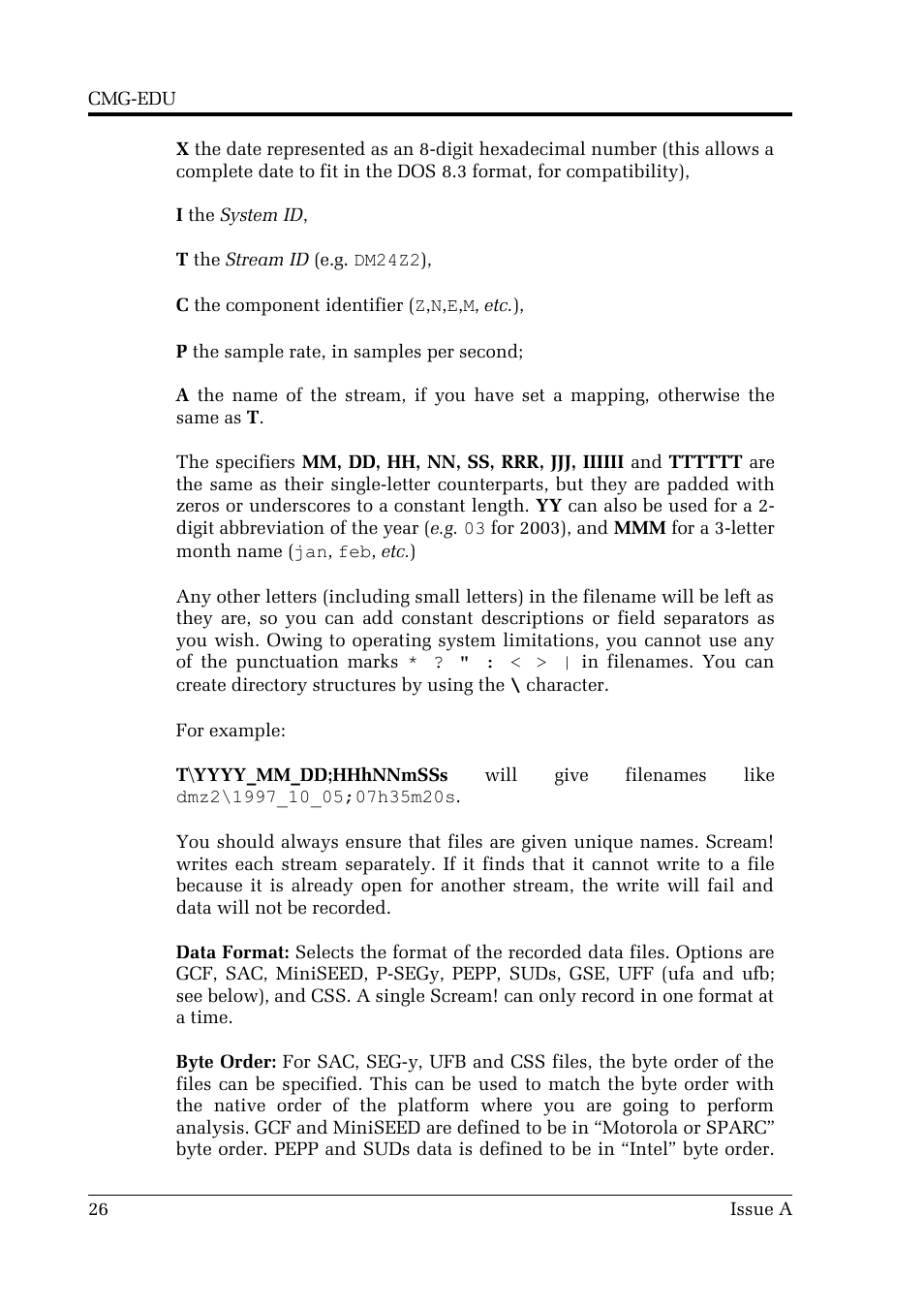 Guralp Systems CMG-EDU User Manual | Page 26 / 46