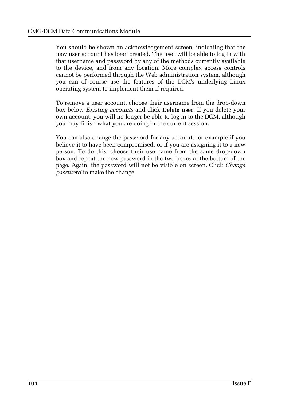 Guralp Systems CMG-DCM User Manual | Page 104 / 132