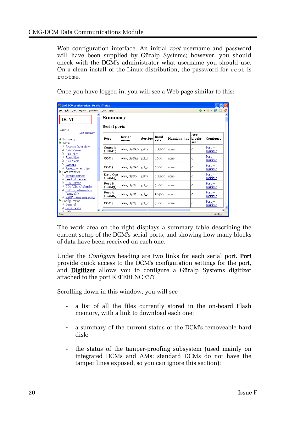 Guralp Systems CMG-DCM User Manual | Page 20 / 132