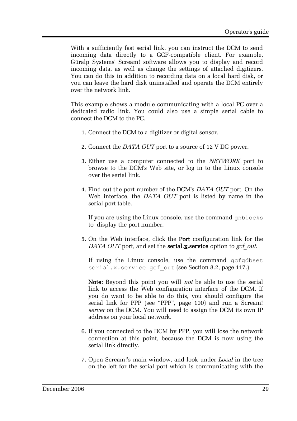 Guralp Systems CMG-DCM User Manual | Page 29 / 132