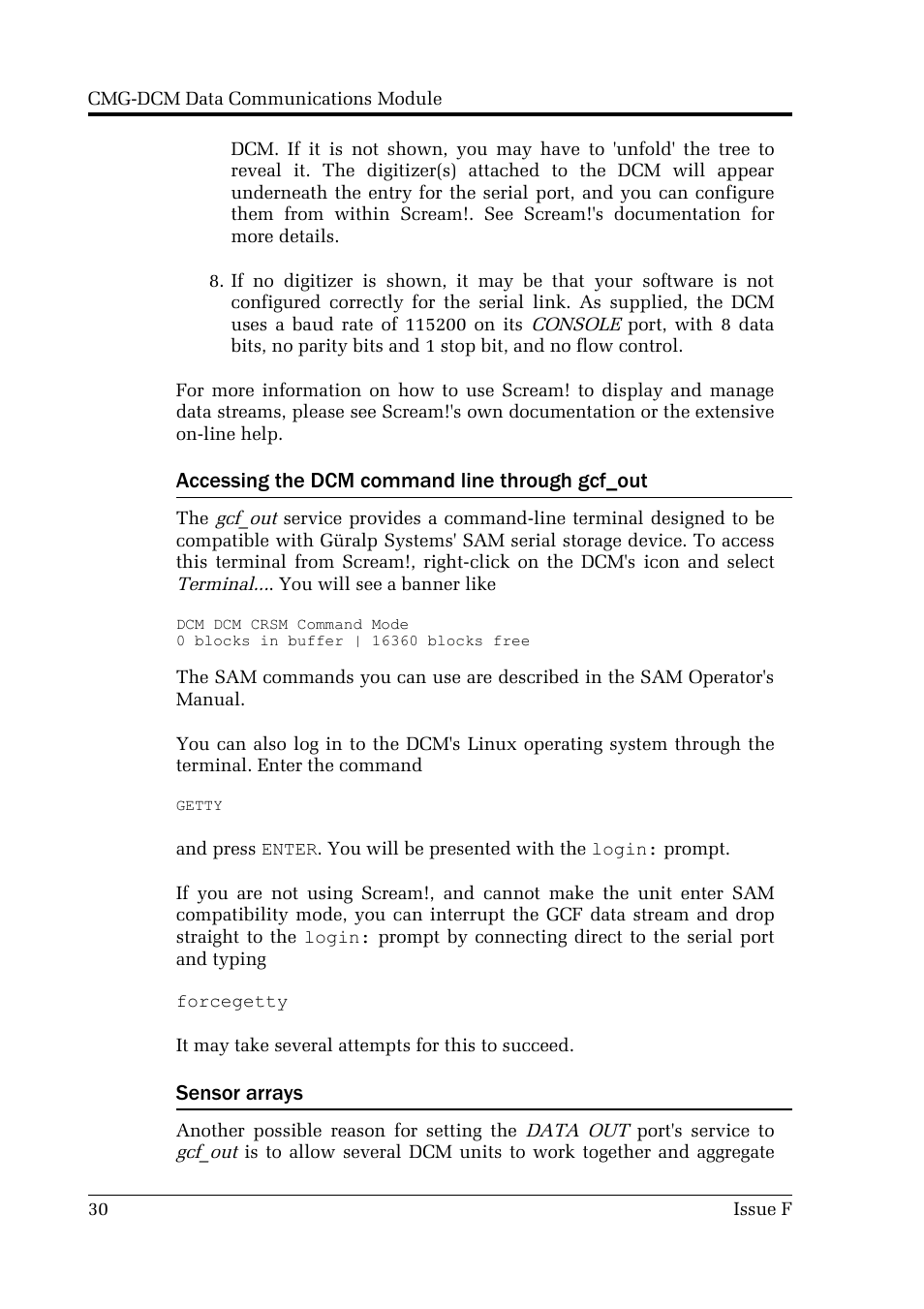 Guralp Systems CMG-DCM User Manual | Page 30 / 132