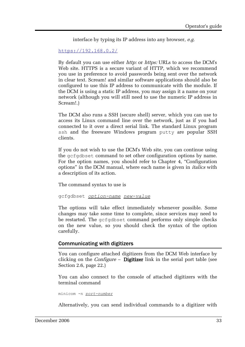 Guralp Systems CMG-DCM User Manual | Page 33 / 132