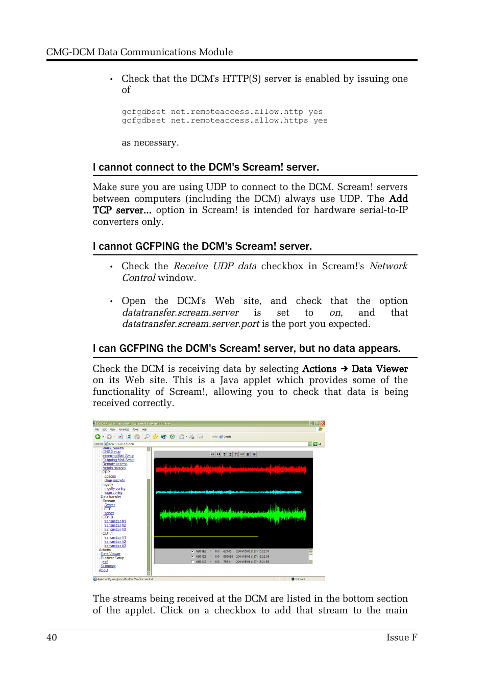 Guralp Systems CMG-DCM User Manual | Page 40 / 132