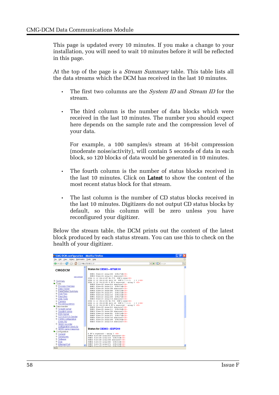 Guralp Systems CMG-DCM User Manual | Page 58 / 132