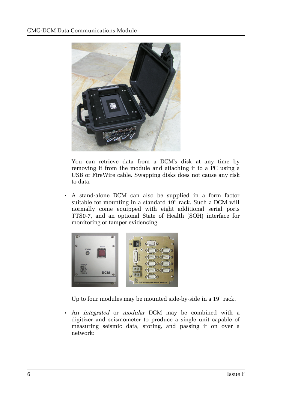 Guralp Systems CMG-DCM User Manual | Page 6 / 132