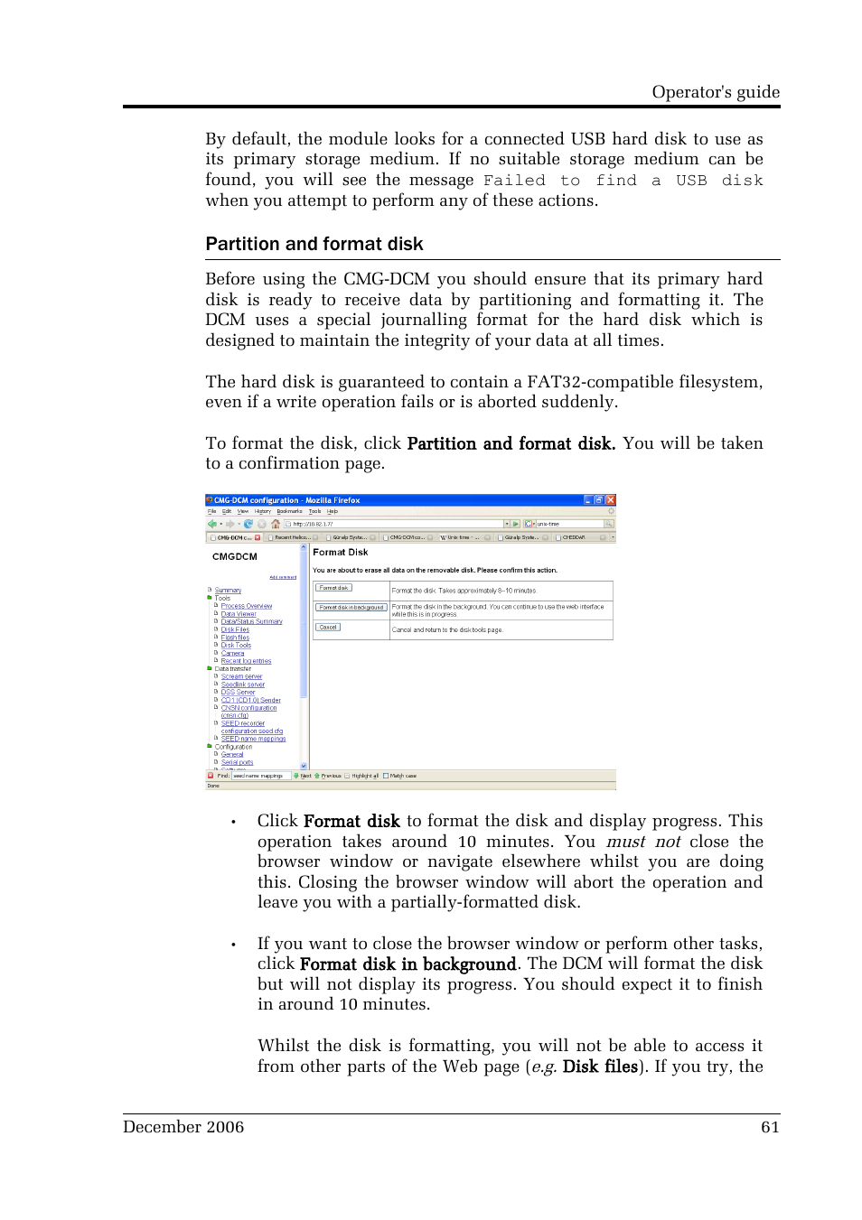 Guralp Systems CMG-DCM User Manual | Page 61 / 132