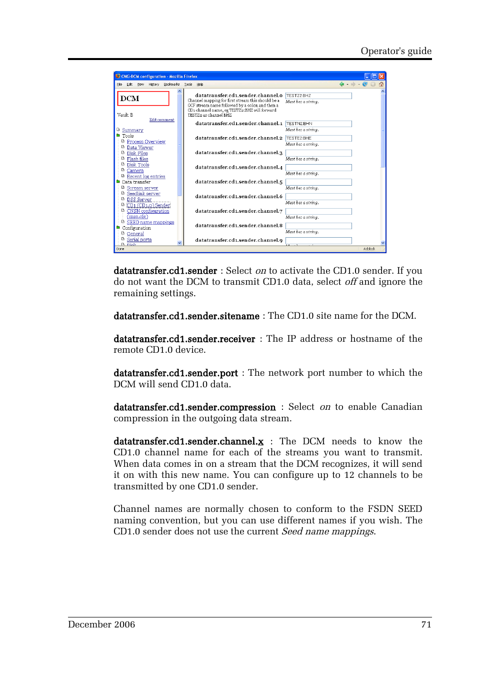 Guralp Systems CMG-DCM User Manual | Page 71 / 132