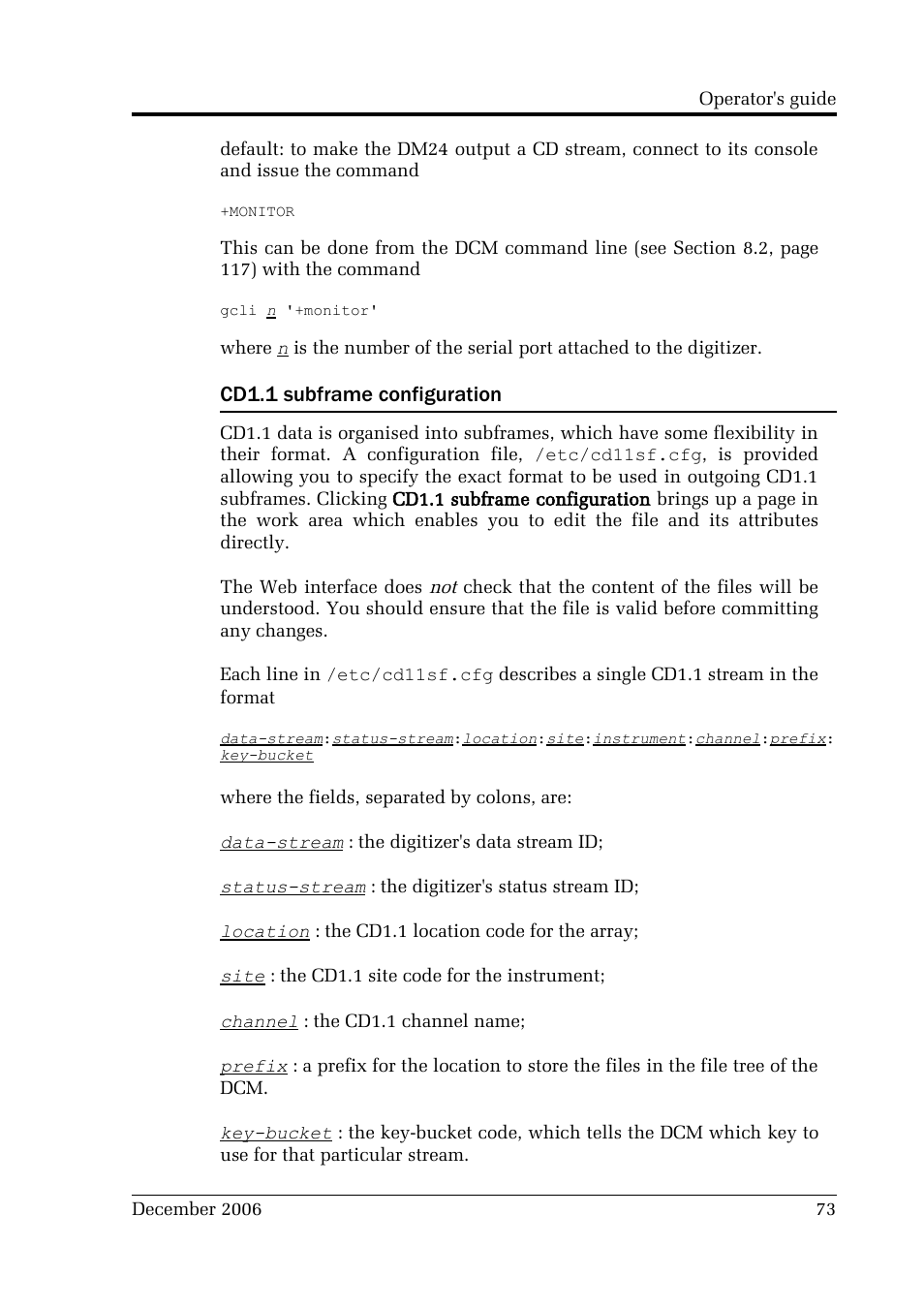 Guralp Systems CMG-DCM User Manual | Page 73 / 132