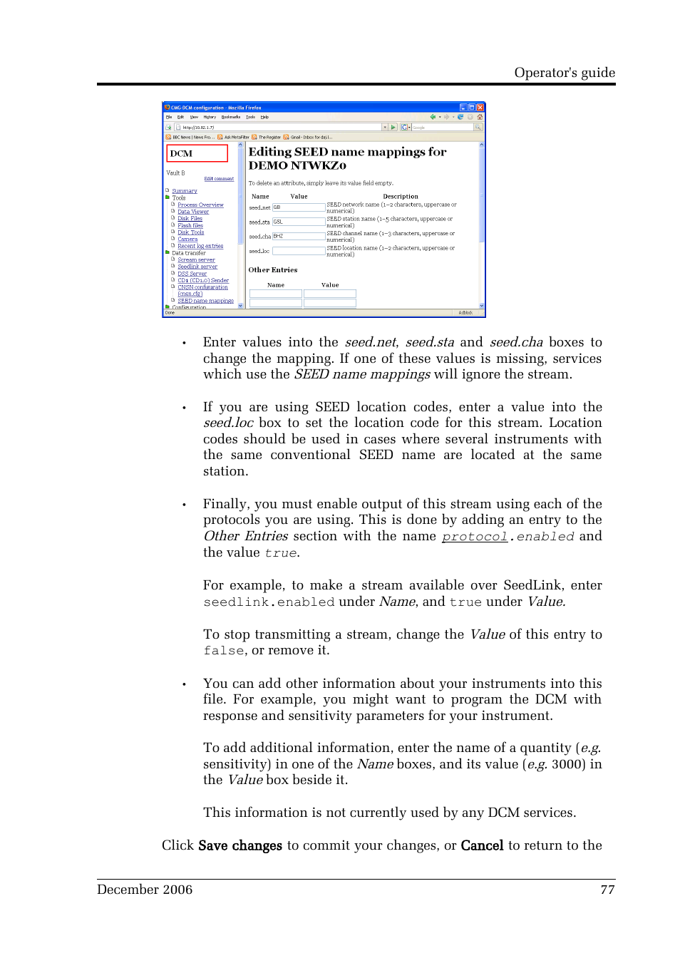 Guralp Systems CMG-DCM User Manual | Page 77 / 132