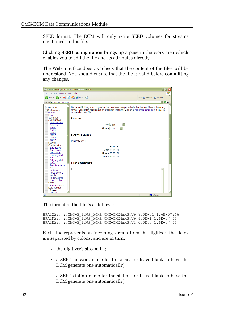 Guralp Systems CMG-DCM User Manual | Page 92 / 132