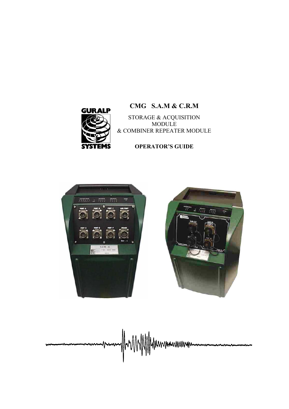 Guralp Systems CMG-SAM User Manual | 29 pages