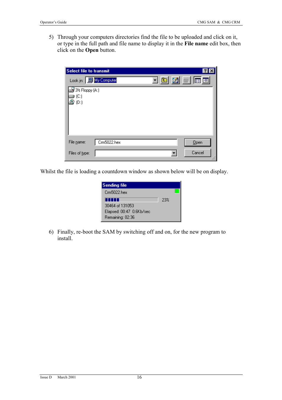 Guralp Systems CMG-SAM User Manual | Page 18 / 29