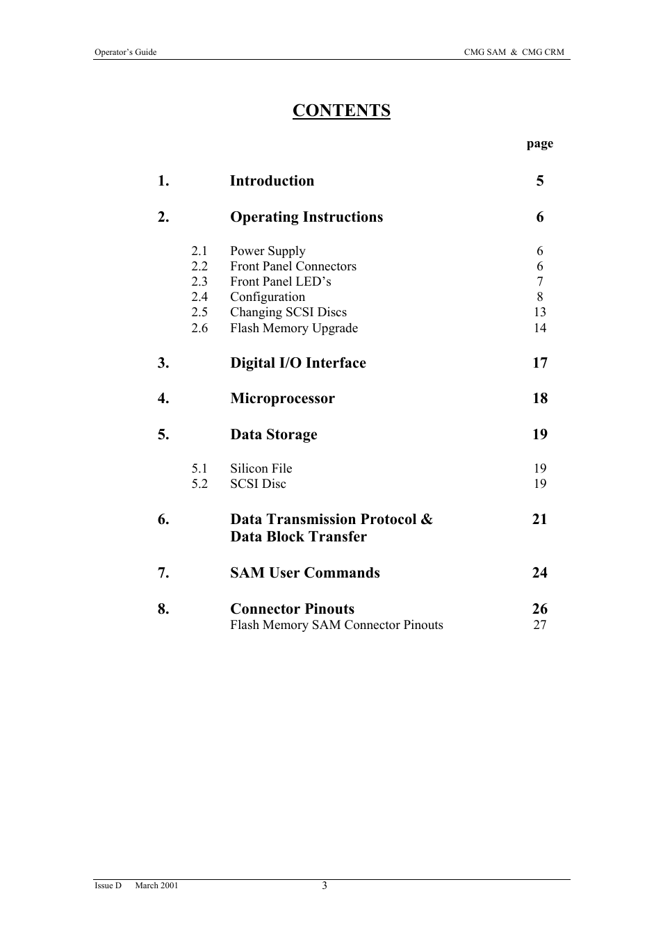Guralp Systems CMG-SAM User Manual | Page 5 / 29