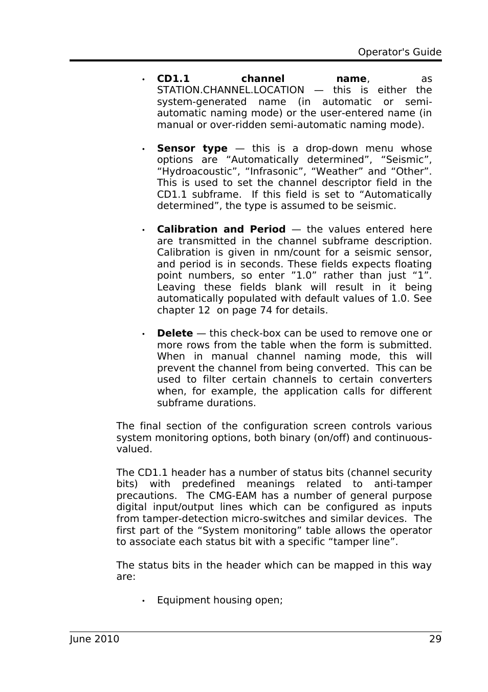 Guralp Systems CD1.1 User Manual | Page 29 / 84