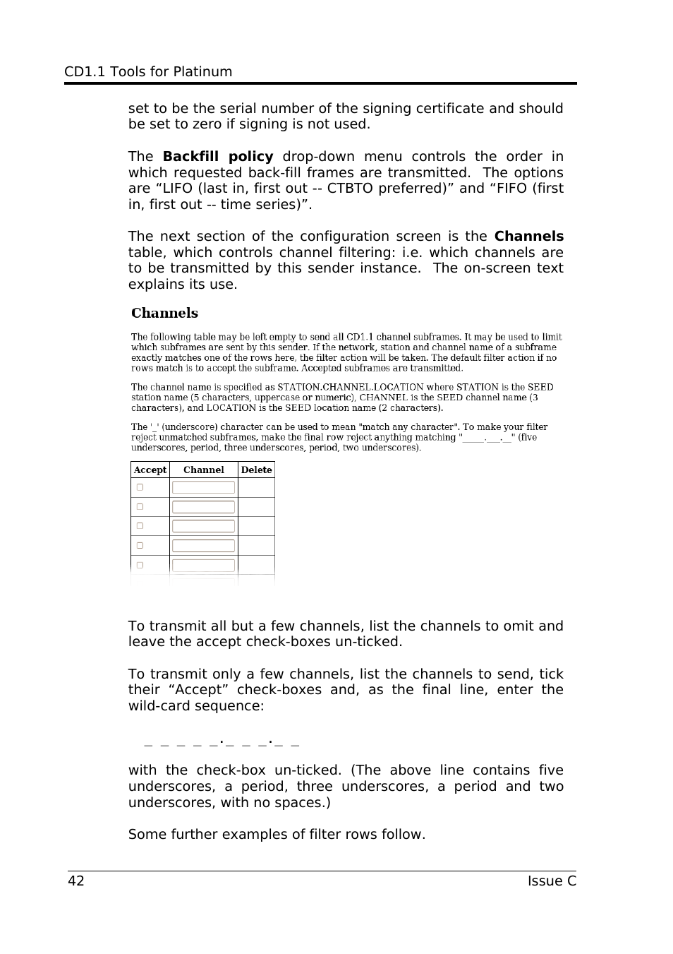 Guralp Systems CD1.1 User Manual | Page 42 / 84