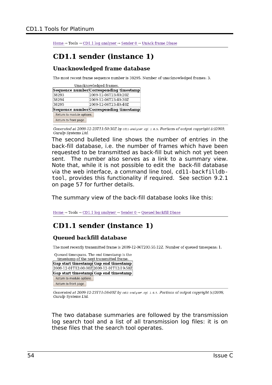 Guralp Systems CD1.1 User Manual | Page 54 / 84