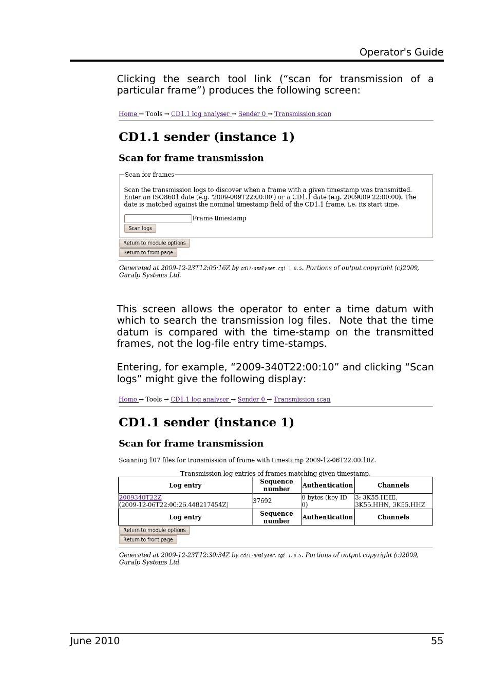 Guralp Systems CD1.1 User Manual | Page 55 / 84