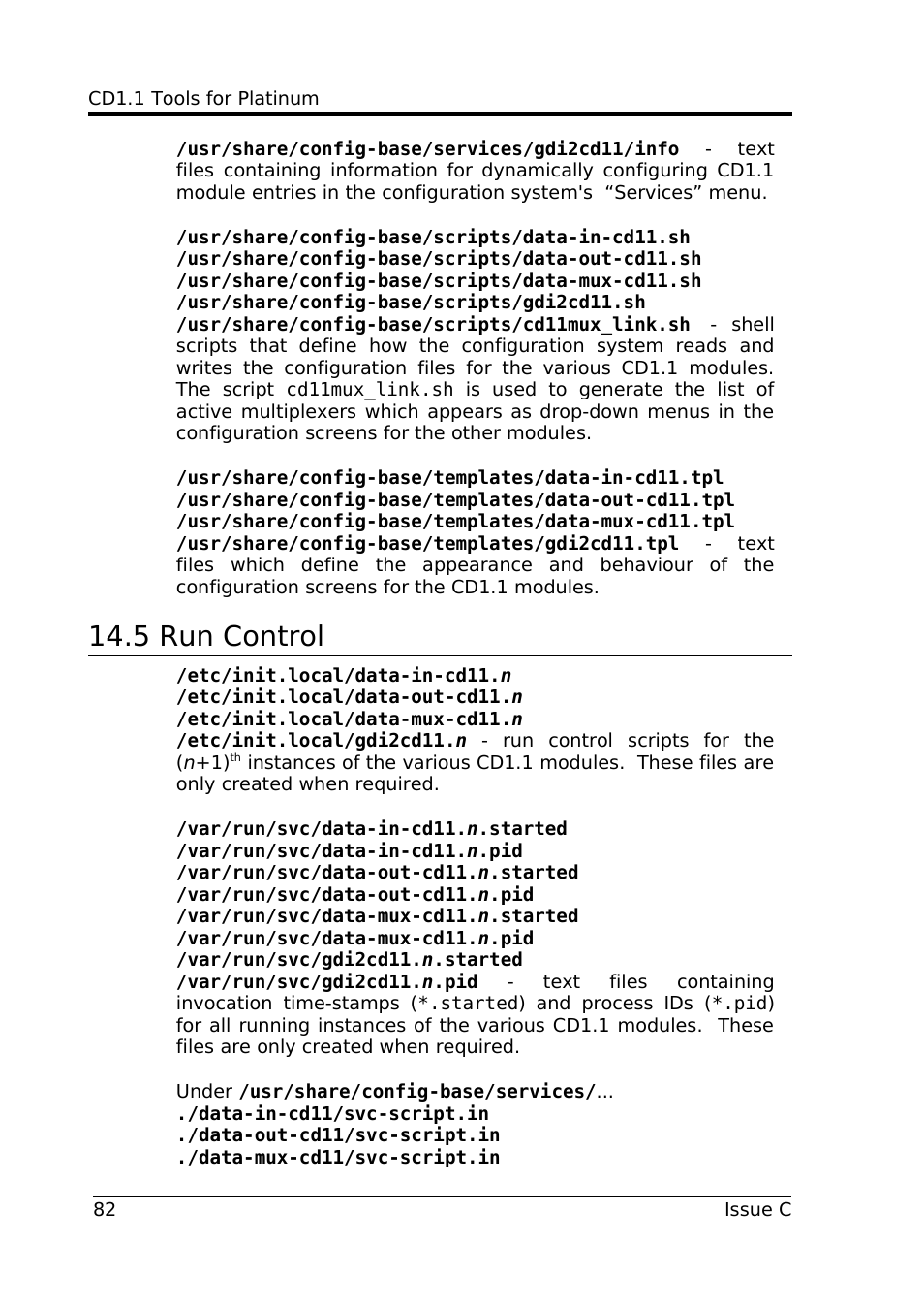 5 run control | Guralp Systems CD1.1 User Manual | Page 82 / 84