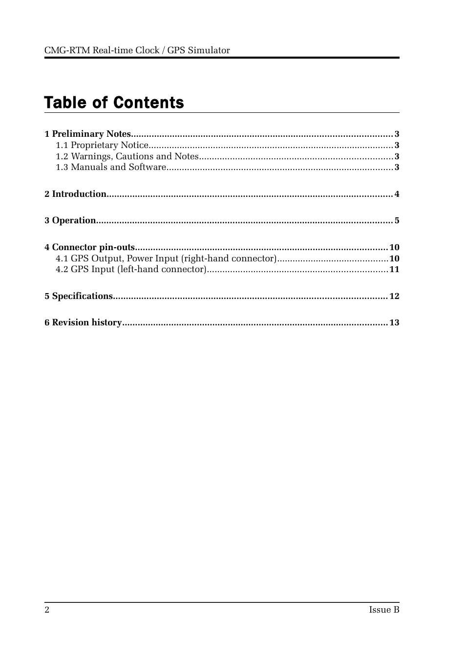 Guralp Systems CMG-RTM User Manual | Page 2 / 13