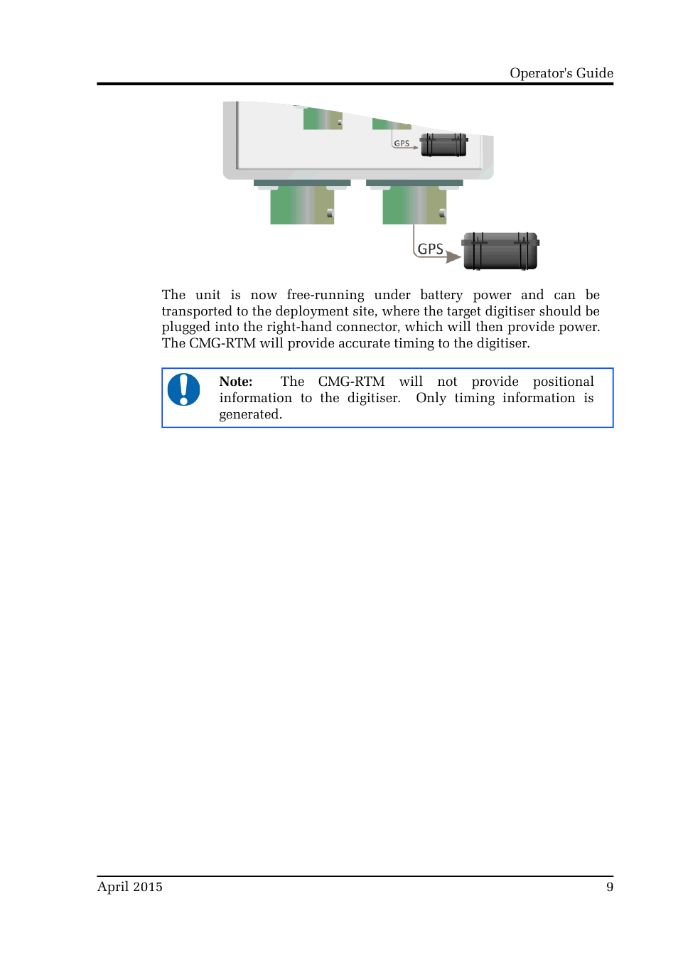 Guralp Systems CMG-RTM User Manual | Page 9 / 13