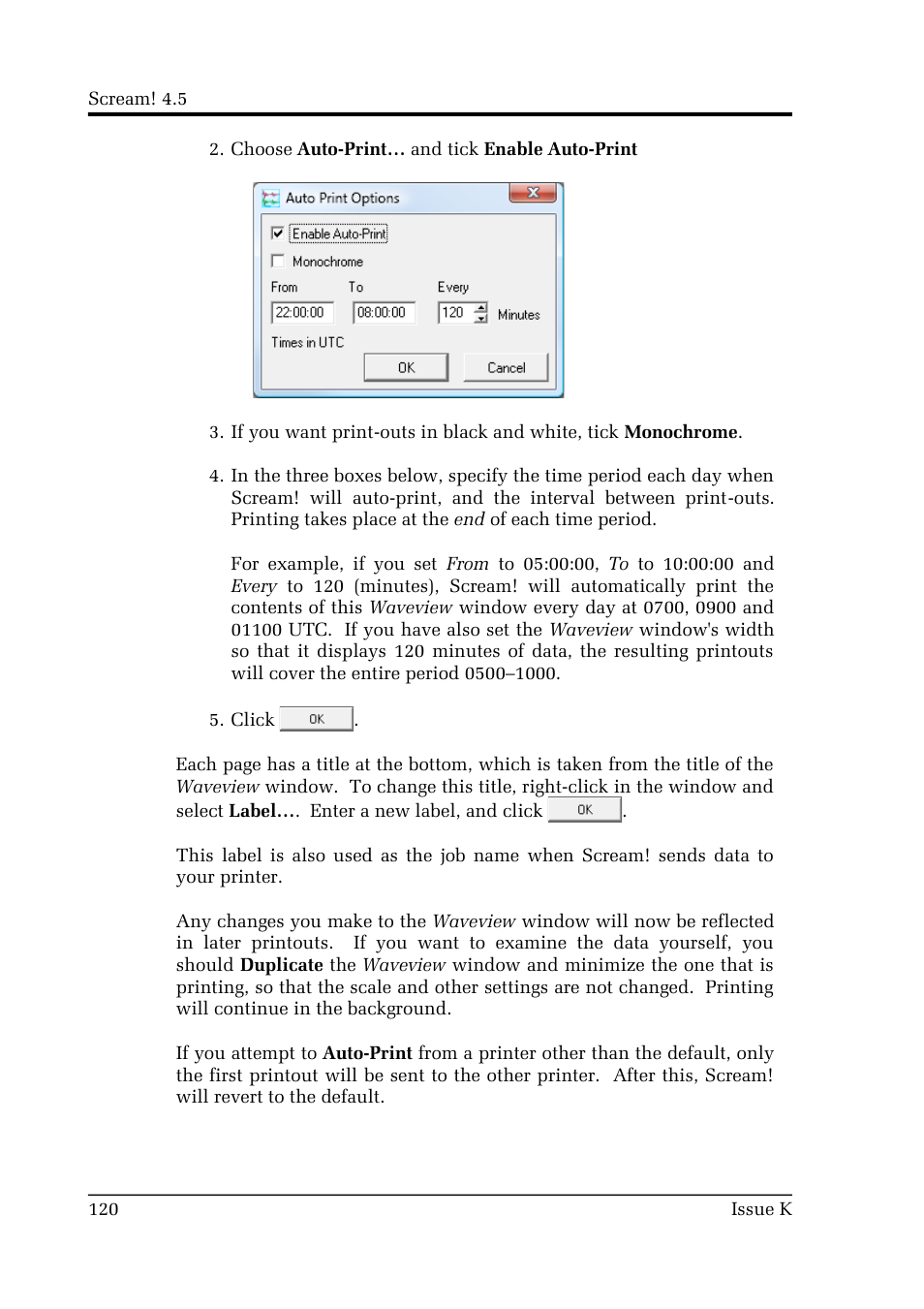 Guralp Systems Scream User Manual | Page 120 / 142