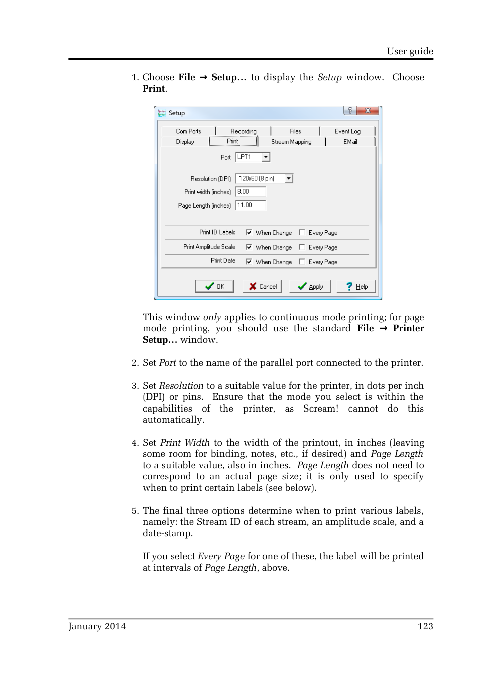Guralp Systems Scream User Manual | Page 123 / 142