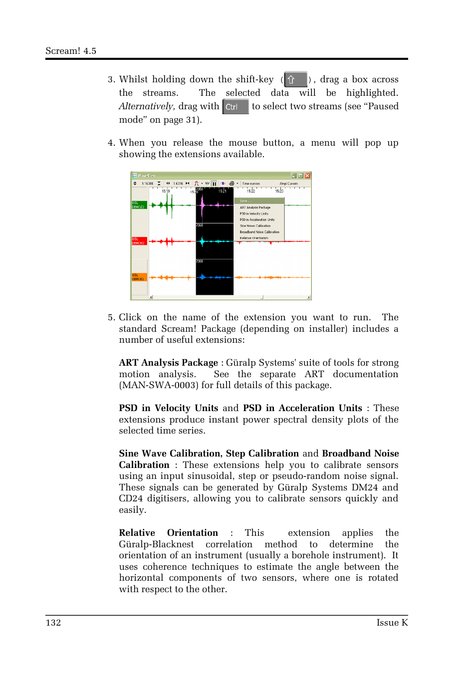 Guralp Systems Scream User Manual | Page 132 / 142