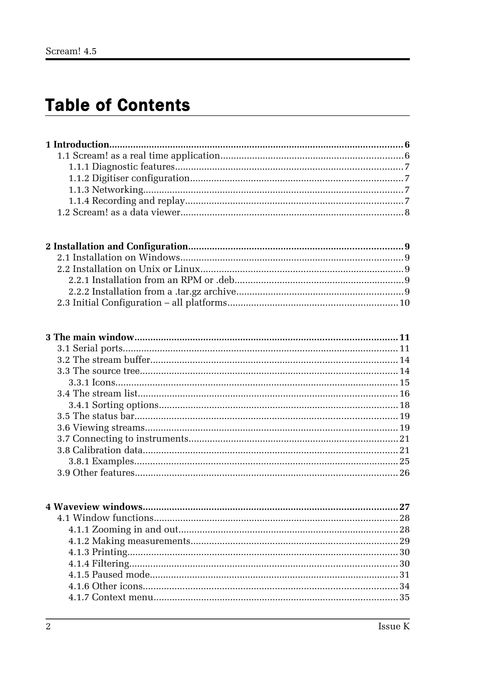 Guralp Systems Scream User Manual | Page 2 / 142