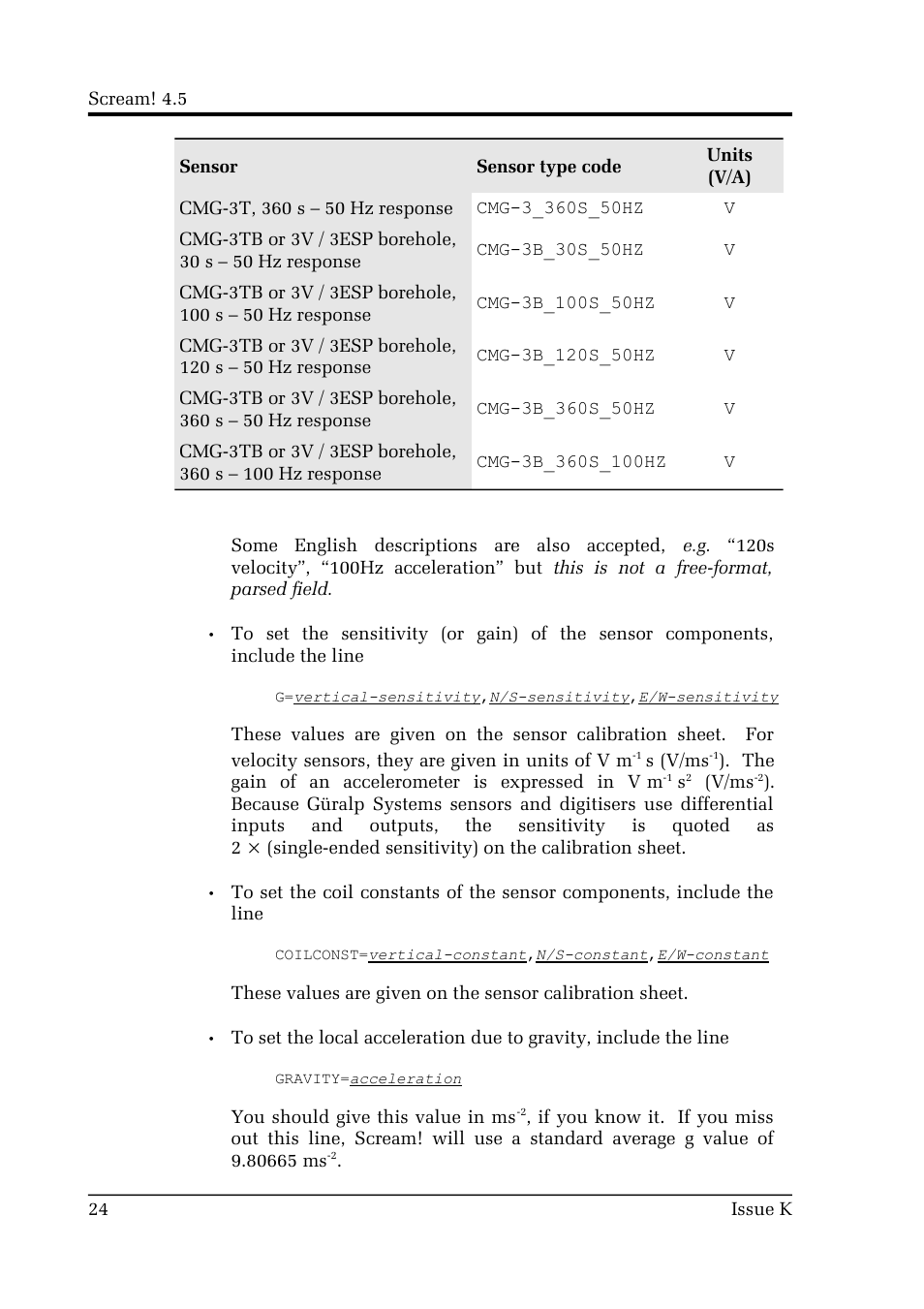 Guralp Systems Scream User Manual | Page 24 / 142