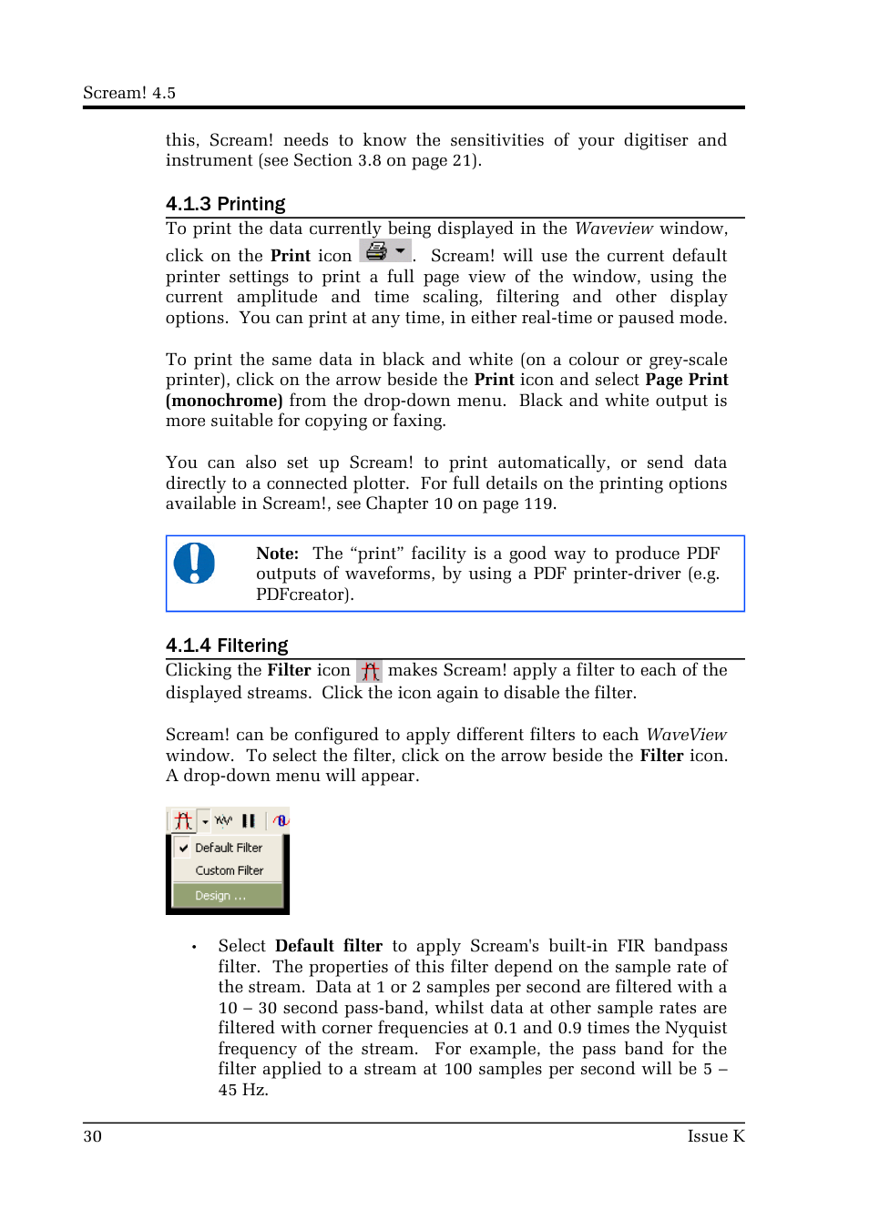 Guralp Systems Scream User Manual | Page 30 / 142